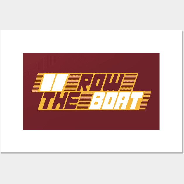 '23 Row the Boat Wall Art by mjheubach